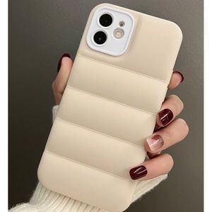 Beige Puffer IPhone Case